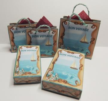 BON VOYAGE BOXES AND BAGS KIT BON VOYAGE BOXES AND BAGS KIT