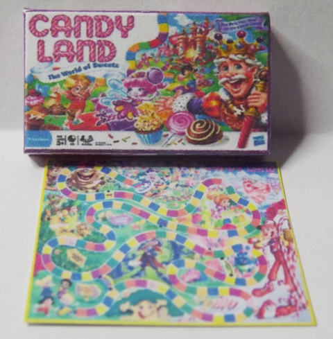 1/12th SCALE CANDYLAND BOARD GAME 1/12th SCALE CANDYLAND BOARD GAME