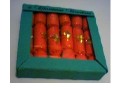 1/12th DOLLS HOUSE RED CHRISTMAS CRACKERS