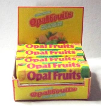 OPAL FRUITS DISPLAY BOX