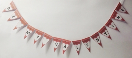 DOLLS HOUSE VALENTINES BUNTING KIT 2