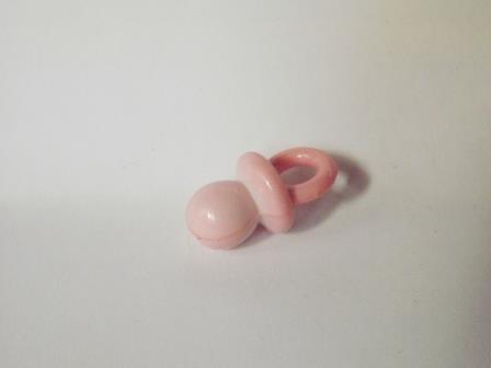 SOLID PINK BABY PACIFIER