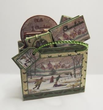 CHRISTMAS CHOCOLATES FILLED BAG KIT CHRISTMAS CHOCOLATES FILLED BAG KIT
