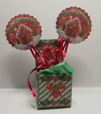 CHRISTMAS BALLOON IN A BOX 4 CHRISTMAS BALLOON IN A BOX 4