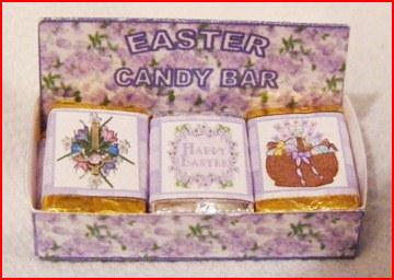 EASTER CHOCOLATE BAR DISPLAY BOX