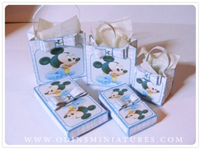 BLUE BABY BOXES & BAGS KIT