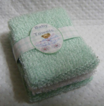 BABY TOWELS MINT