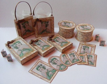 ART DECO BOXES & BAGS KIT DOWNLOAD ART DECO BOXES & BAGS KIT DOWNLOAD