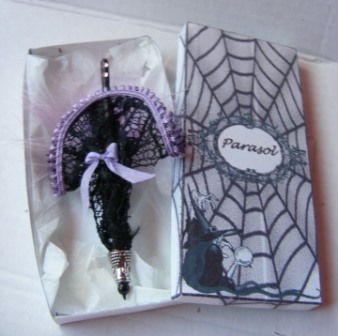 DOLLS HOUSE HALLOWEEN PARASOL 1 DOLLS HOUSE HALLOWEEN PARASOL 1