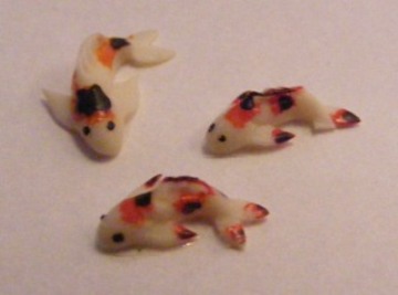 3 KOI CARP FISH