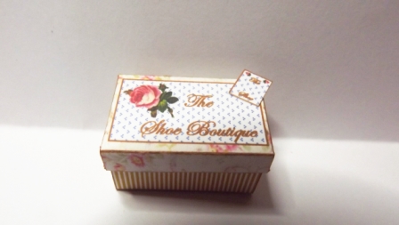 1/12th CREAM & GOLD SHOE BOXES KIT 1/12th CREAM & GOLD SHOE BOXES KIT