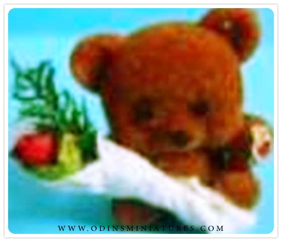 DOLLS HOUSE VALENTINES BEAR GIFT DOLLS HOUSE VALENTINES BEAR GIFT