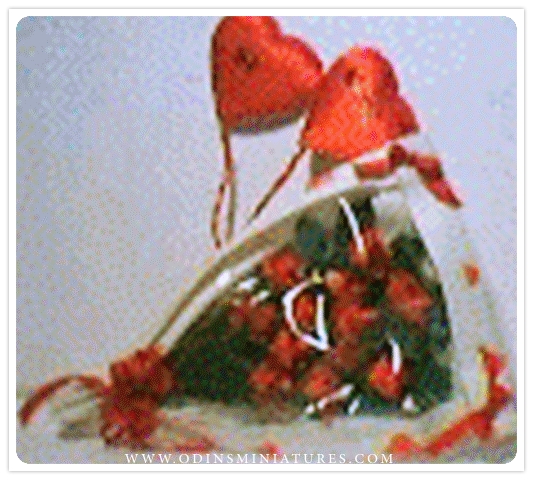 12 DOLLS HOUSE VALENTINES RED ROSE BOUQUET 12 DOLLS HOUSE VALENTINES RED ROSE BOUQUET