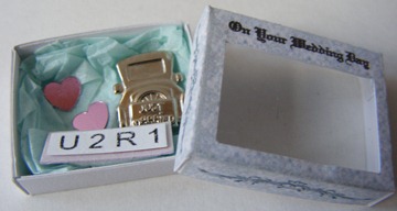 1/12th U2R1 NUMBERPLATE GIFT BOX