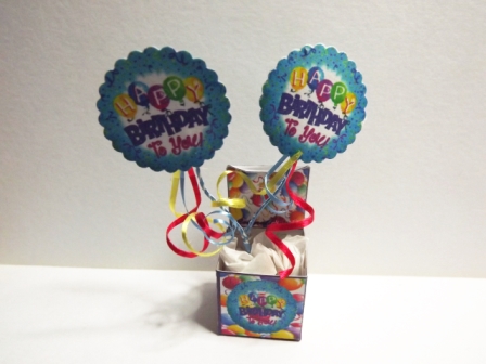 BIRTHDAY BALLOON IN A BOX