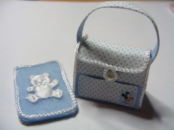 BLUE BABY CHANGING BAG KIT