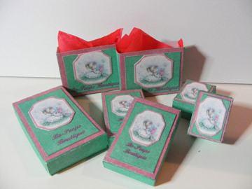 BO PEEP BOUTIQUE BOXES & BAGS KIT