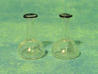 CLEAR GLASS FLASK CLEAR GLASS FLASK