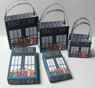 DR WHO BOXES & BAGS KIT