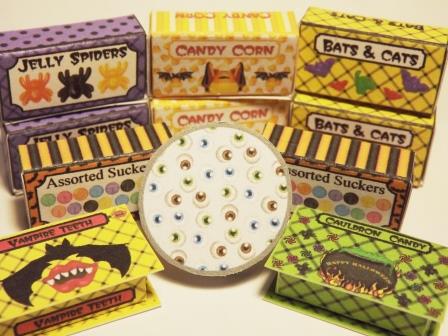 HALLOWEEN CANDY BOXES HALLOWEEN CANDY BOXES