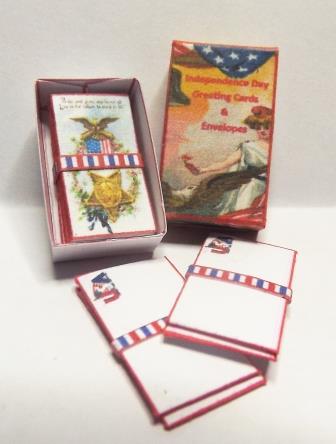 1/12TH INDEPENDENCE DAY BOXED CARDS SET 1
