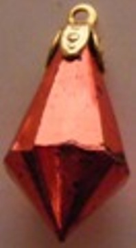 4 SMALL RED DIAMONDS