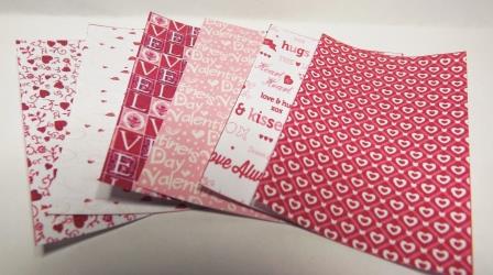 DOLLS HOUSE VALENTINES GIFT WRAPPING PAPER 2