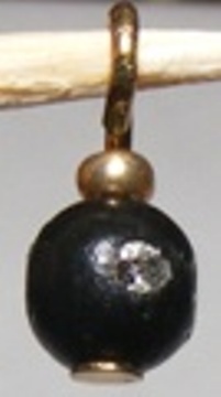 (image for) 6 SMALL JEWELLED BAUBLES