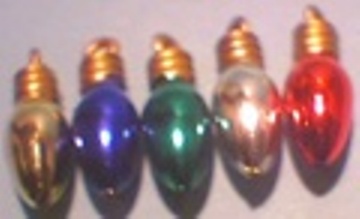 (image for) 4 METALLIC BAUBLES