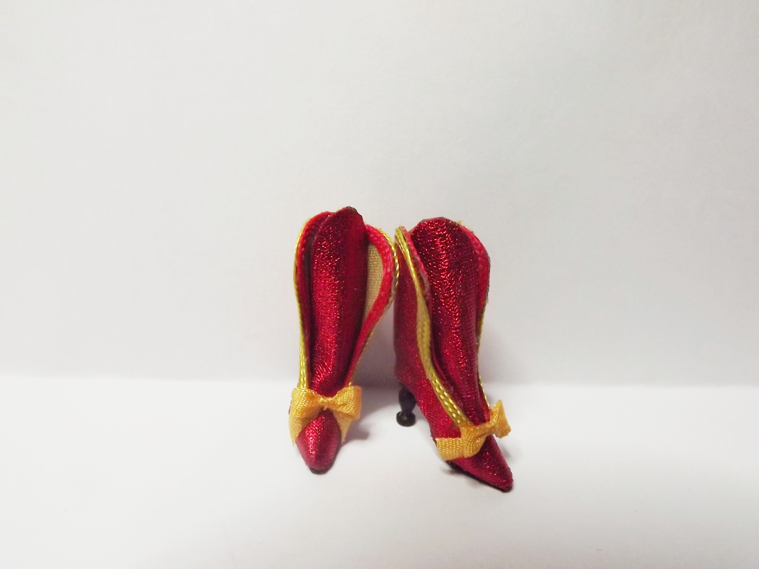 (image for) RED METALLIC BOOTS