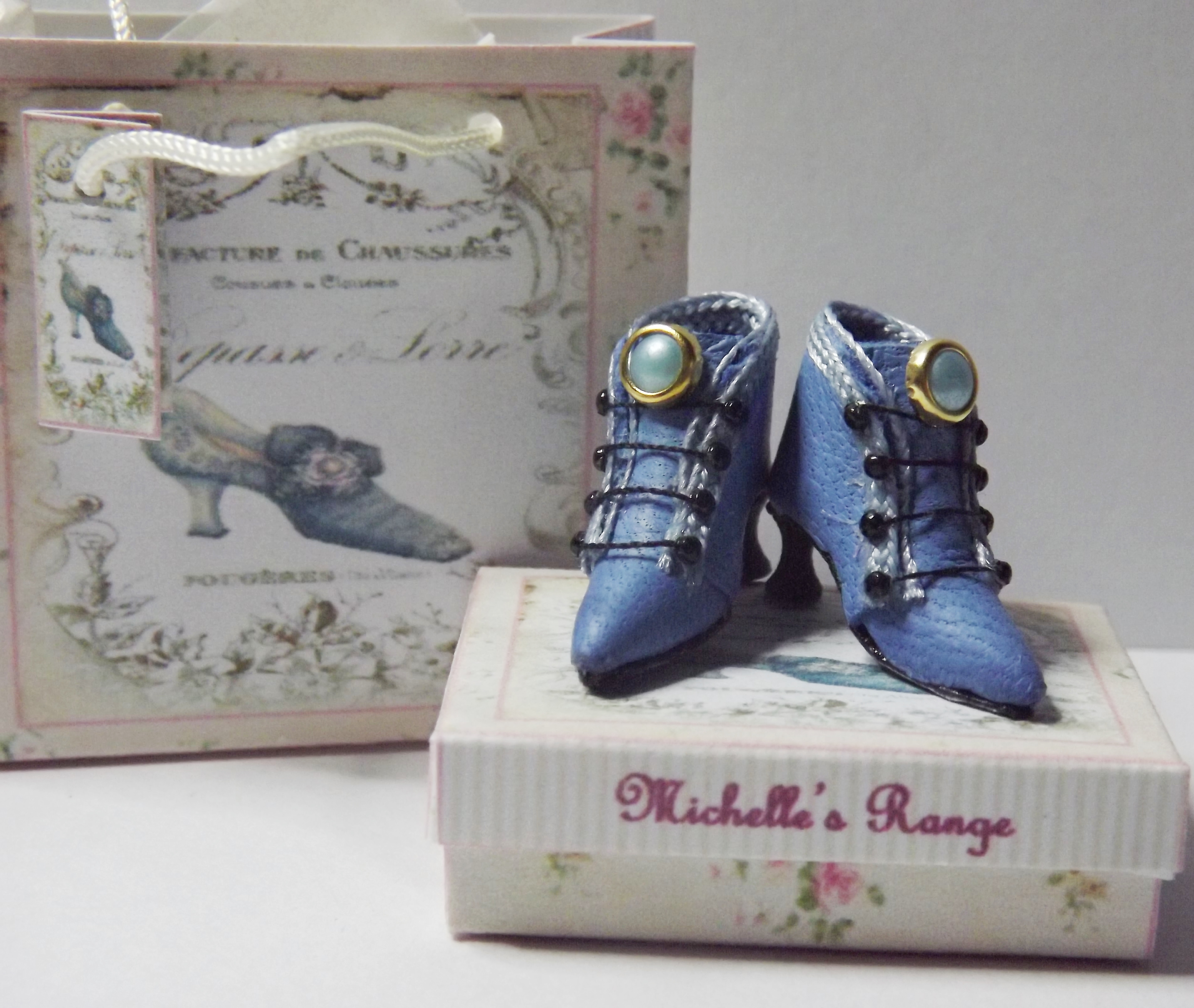 (image for) EDWARDIAN LEATHER ANKLE BOOTS