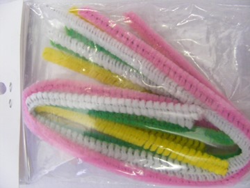 (image for) 7 WIRED MIXED CHENILLE STICKS