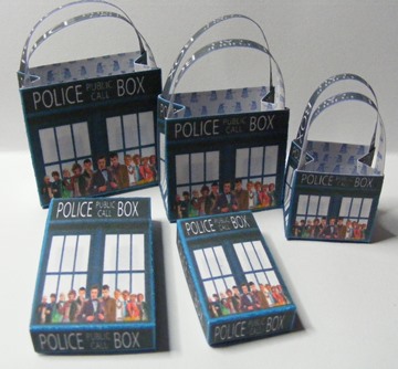 (image for) DR WHO BOXES & BAGS KIT