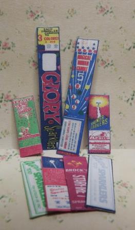 (image for) 8 SPARKLER PACKETS